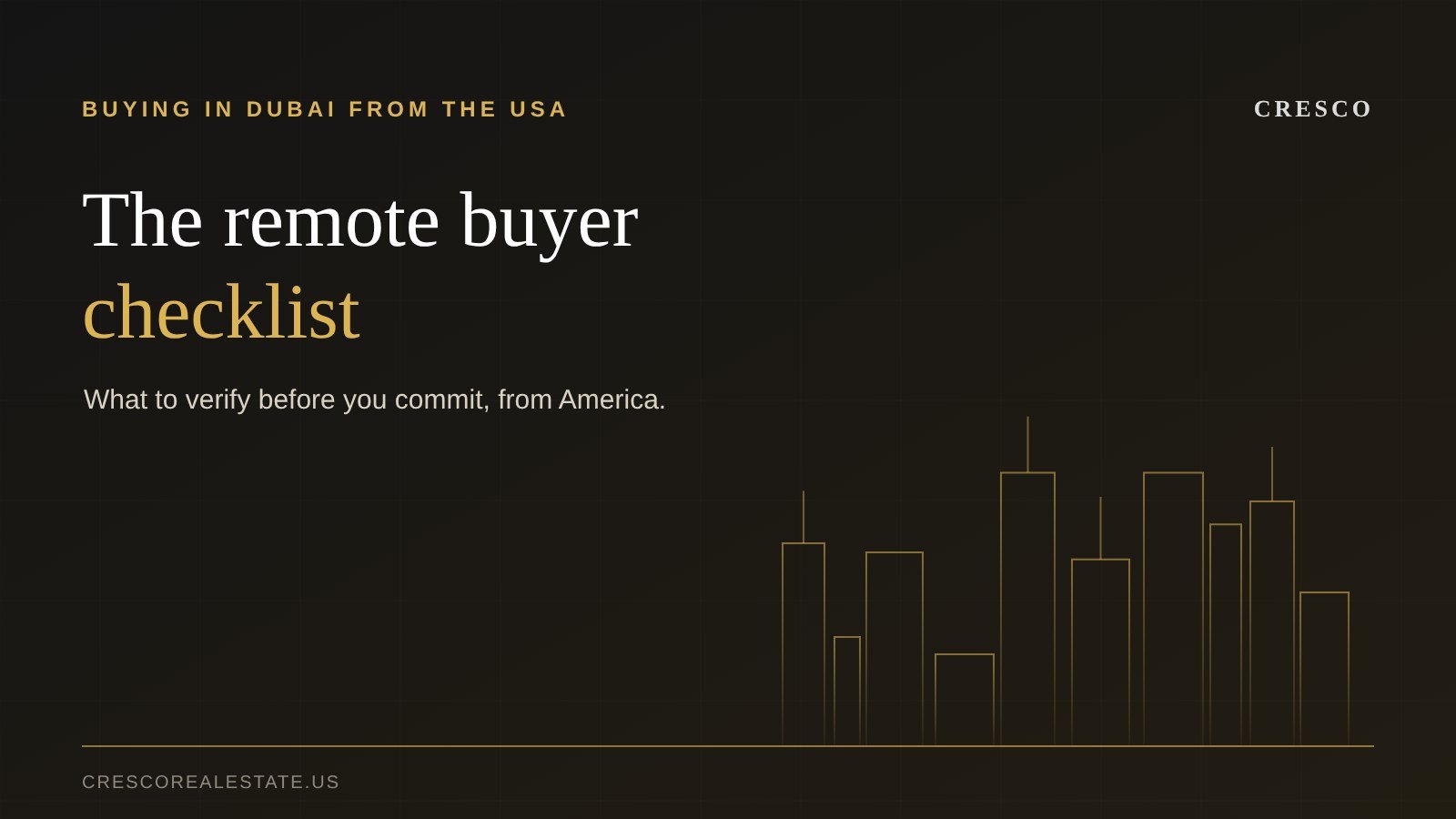 The remote buyer checklist for Americans buying property in Dubai