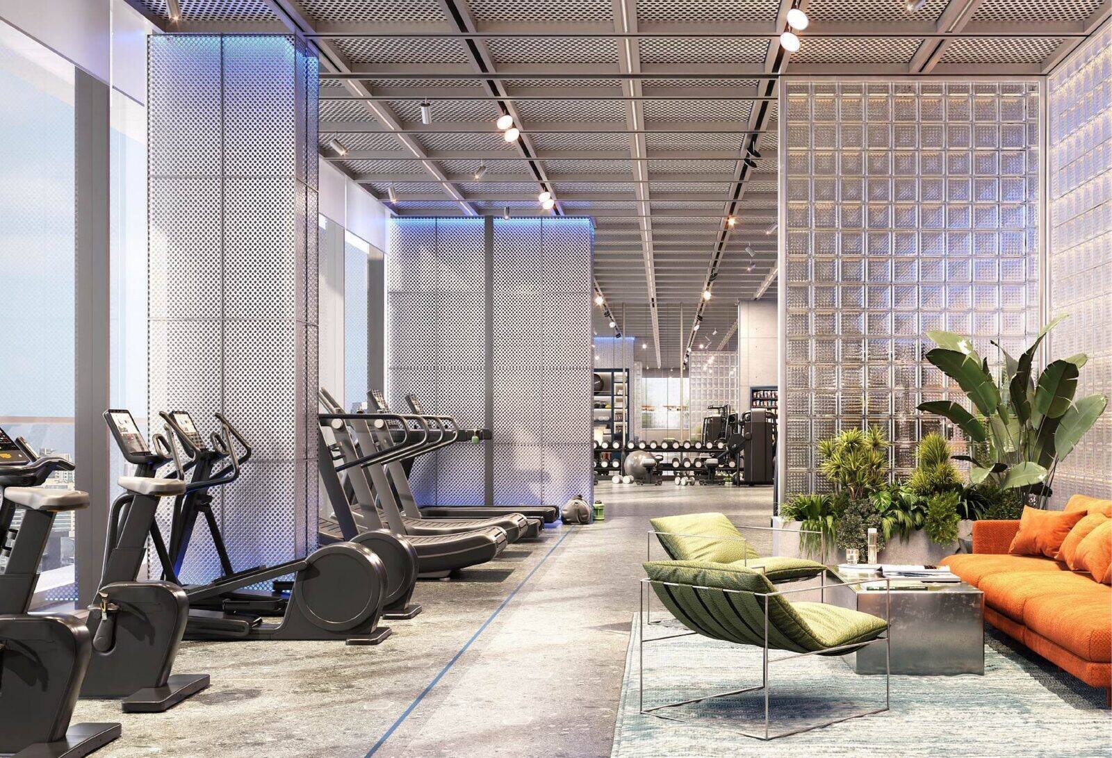 Technogym cardio floor at KORE by Imtiaz in Dubai